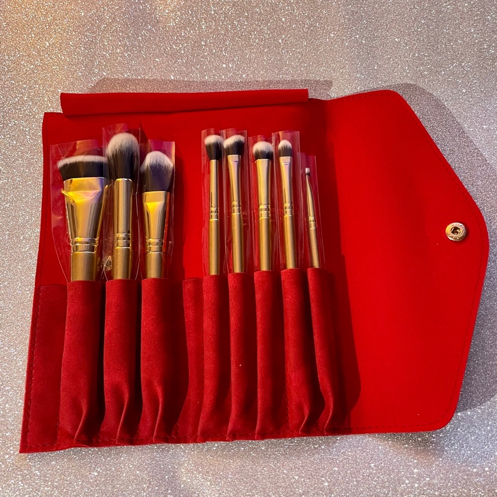 Luxie Rose Gold Brush Set